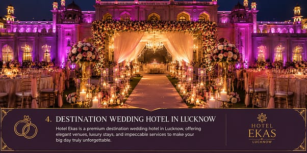 best hotel in lucknow, destination wedding hotel in lucknow